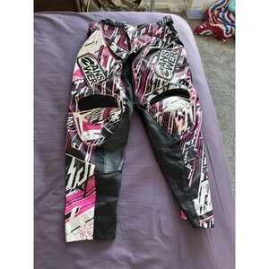 Ladies Motocross Pants Answer Pink Size 8